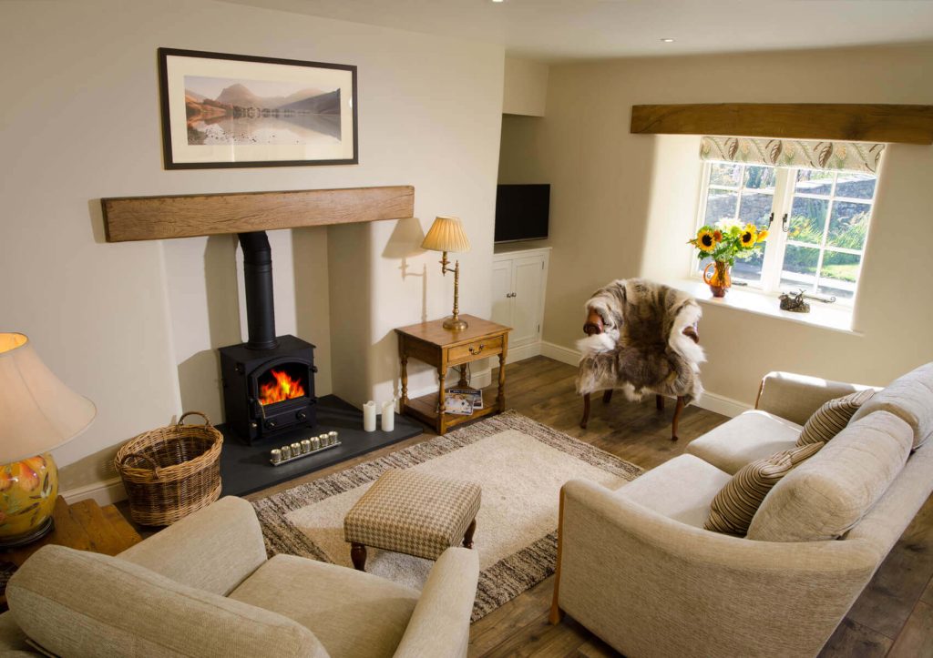 Mill House's Box Tree Cottage in Barbon living-room photo.