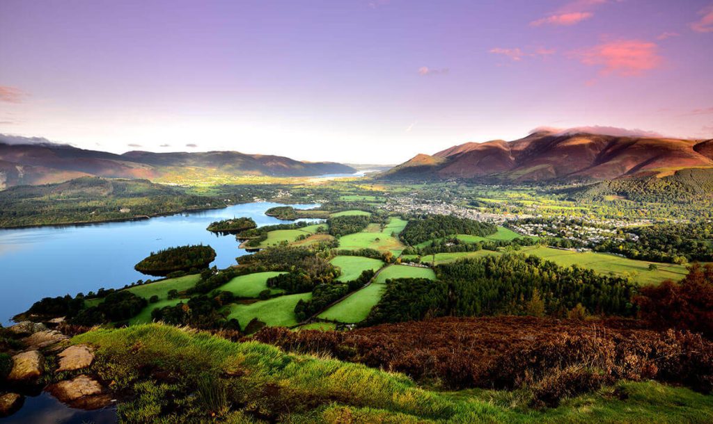 Keswick Scenery Lake District Mill House Cottages